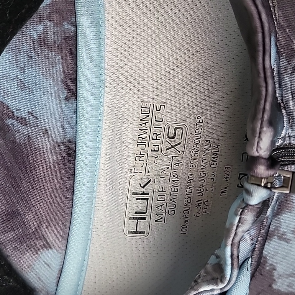 Huk Icon X Women’s Performance Fishing Hoodie Camo Long Sleeve Shirt Size XS - Picture 3 of 6